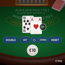 Alf Casino - Jeu de table Blackjack - Jeux de casino